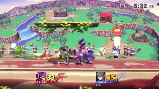 Falco is OP - Smash Bros. Wii U Montage