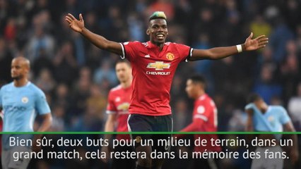 33e j. - Mourinho : "La performance de Pogba restera dans les mémoires"