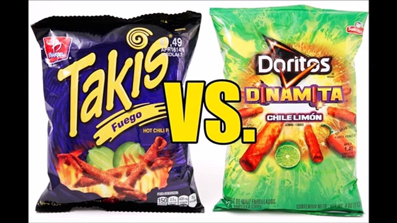 Takis VS. Doritos Dinamita Vídeo Dailymotion