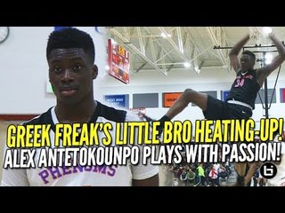 Giannis' Little Bro is Heating-Up! Alex Antetokounmpo Plays With Passion! NY2LA Highlights!
