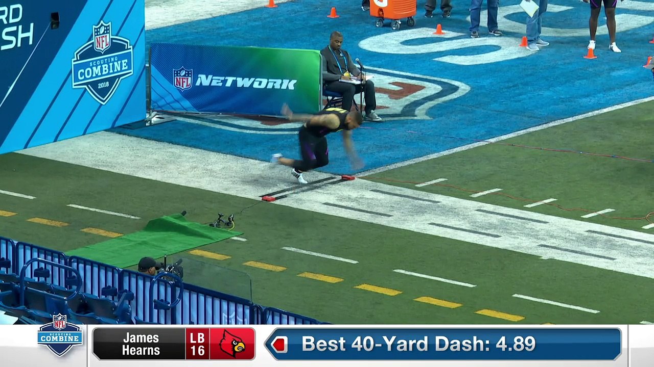 Louisville linebacker James Hearns' full 2018 NFL Scouting Combine workout