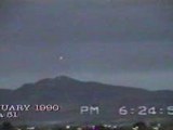 OVNI filmé au dessus de la zone  51