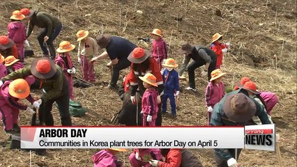 S. Korea plans to increase green space across the nation in time for Arbor Day
