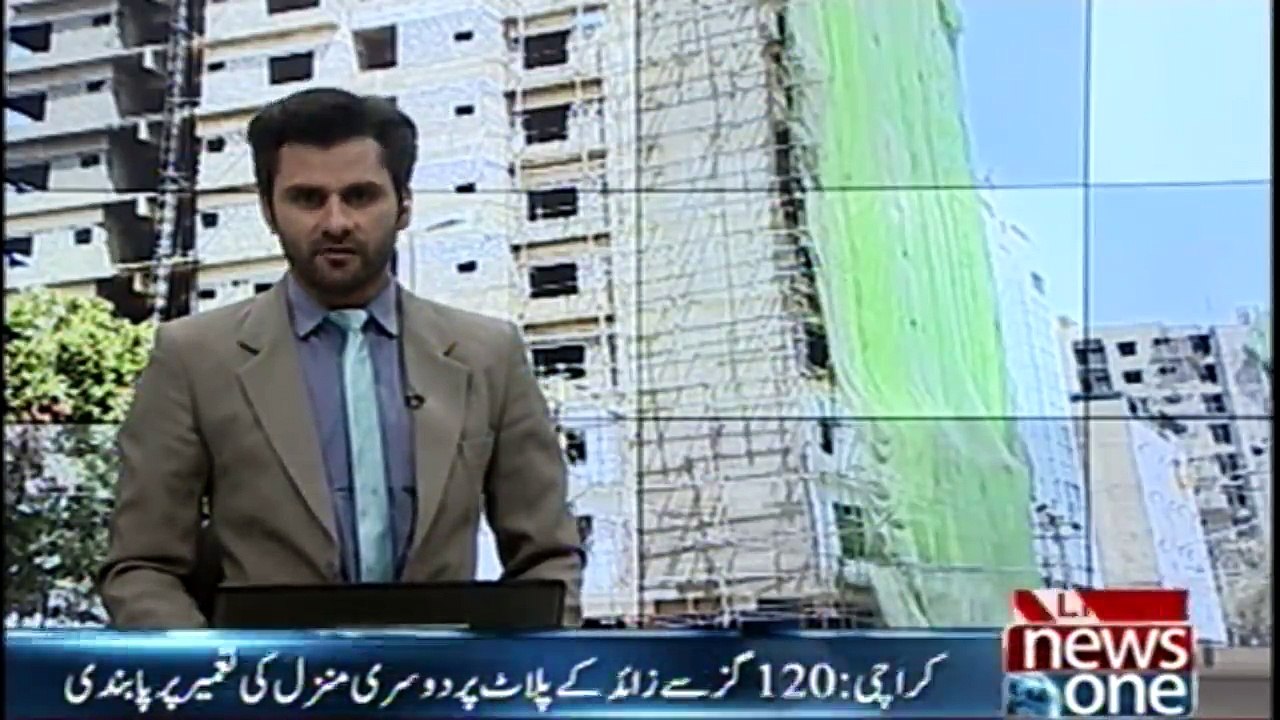 Ban on the construction of second floor on more than 120 yards plot in Karachi
