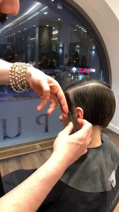 Short layered haircut tutorial - Short haircut techniques