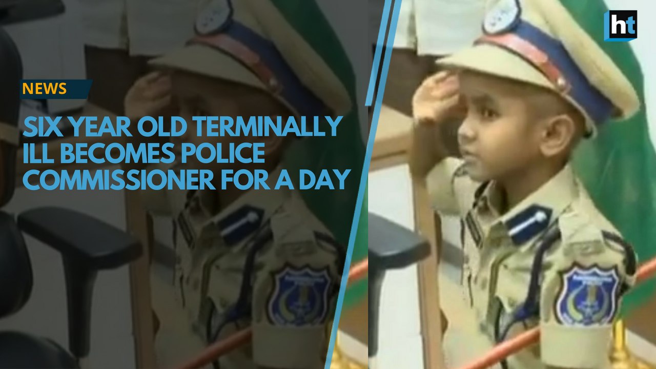 Terminally ill six-year-old made police commissioner for a day
