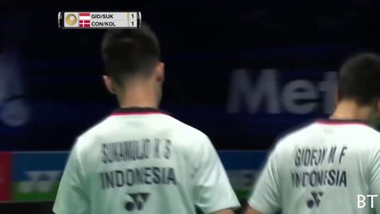 This is Kevin Sanjaya SANJAYA-Markus Fernaldi GIDEON