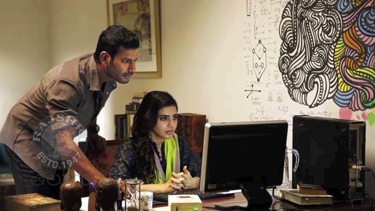 Samantha And Vishal New Look In Abhimanyu Movie | Vishal | Samantha | Arjun | అభిమన్యు