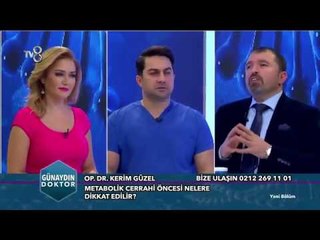 Op. Dr. Kerim Güzel Şeker Hastalığı 19.01.2017