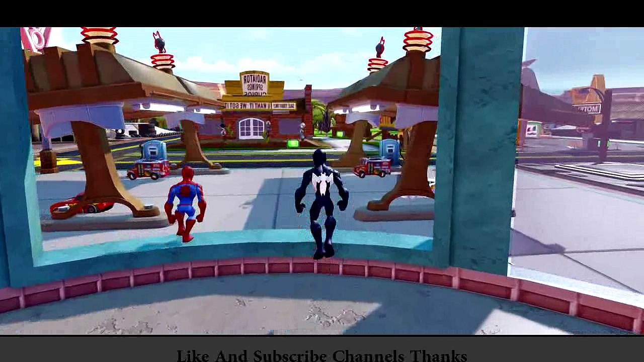 Action Disney Car Pixar Spiderman Shake Lightning McQueen Color Children's Song(000000-095755) [XVID 720p]
