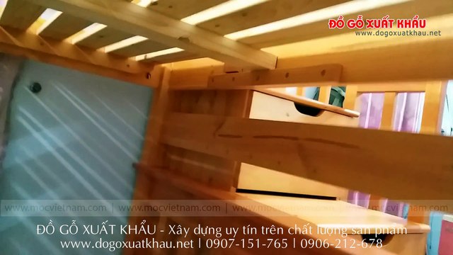 Cung cấp Giường tầng trẻ em tại quận 10 TP HCM - video clip thực tế tại nhà khách hàng