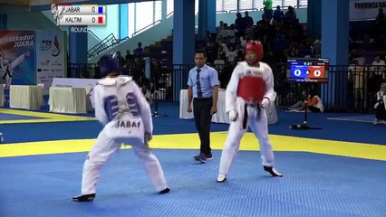 PON 2018 - TAEKWONDO - JAWA BARAT vs KALIMANTAN TIMUR