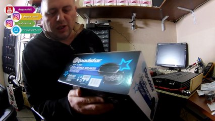 Roadstar rdh-694S ve Pilippo PO-105 250 Watt Neodymium Tweeter Kutu Açılımı