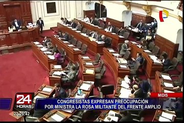 Congresistas expresan preocupación por designación de La Rosa en MIDIS
