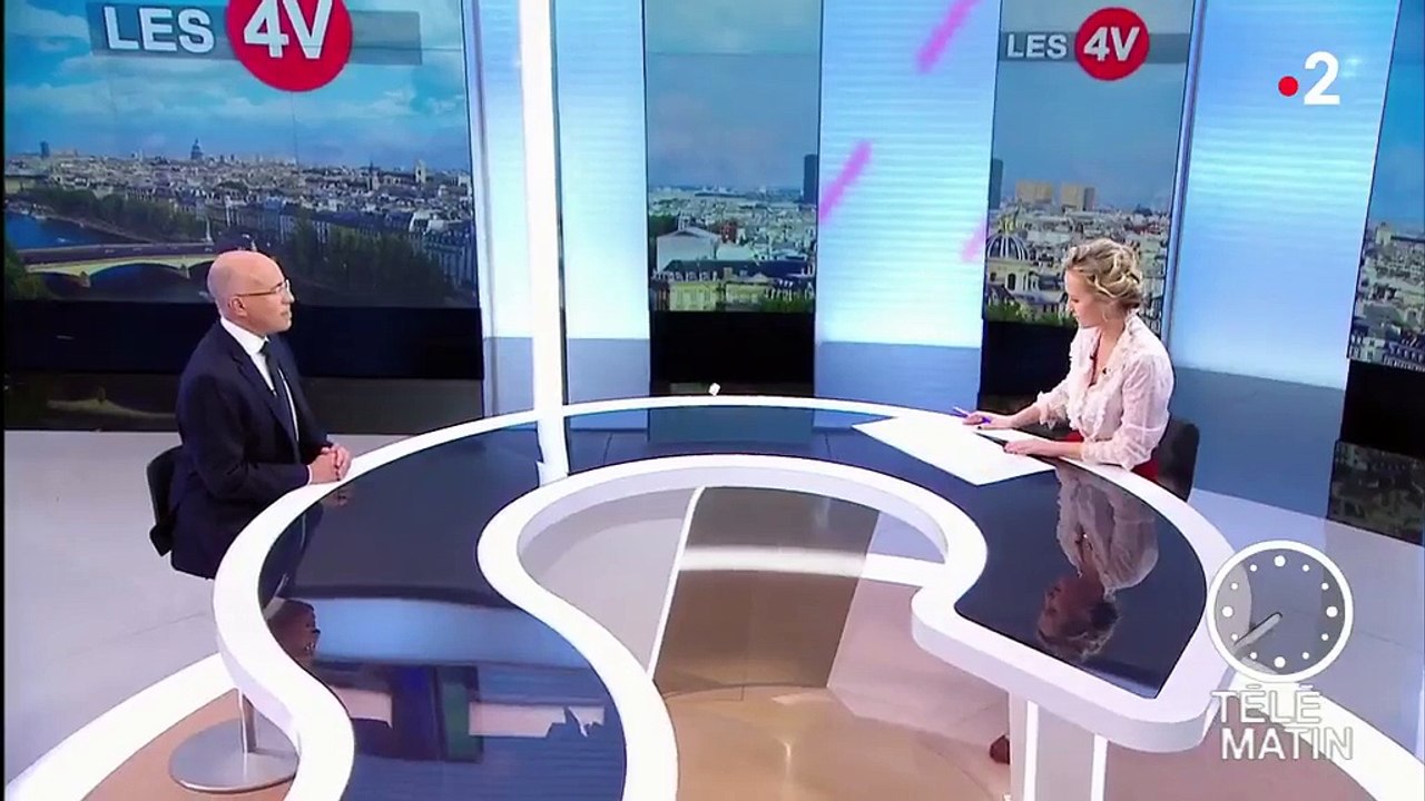 Les 4 Vérités - Eric Ciotti (LR) dénonce le "populisme" d'Emmanuel Macron