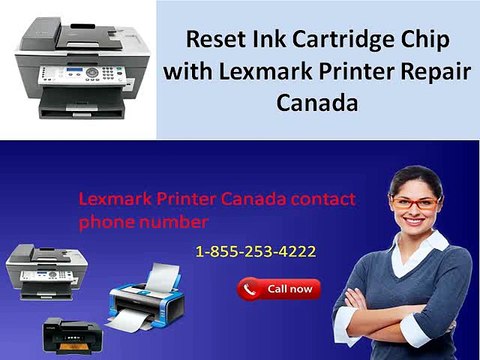 Reset Ink Cartridge Chip with Lexmark Printer Repair Canada