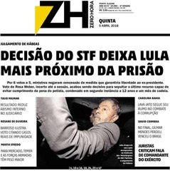 Lula perde no STF por 6 a 5 e agora pode ser preso