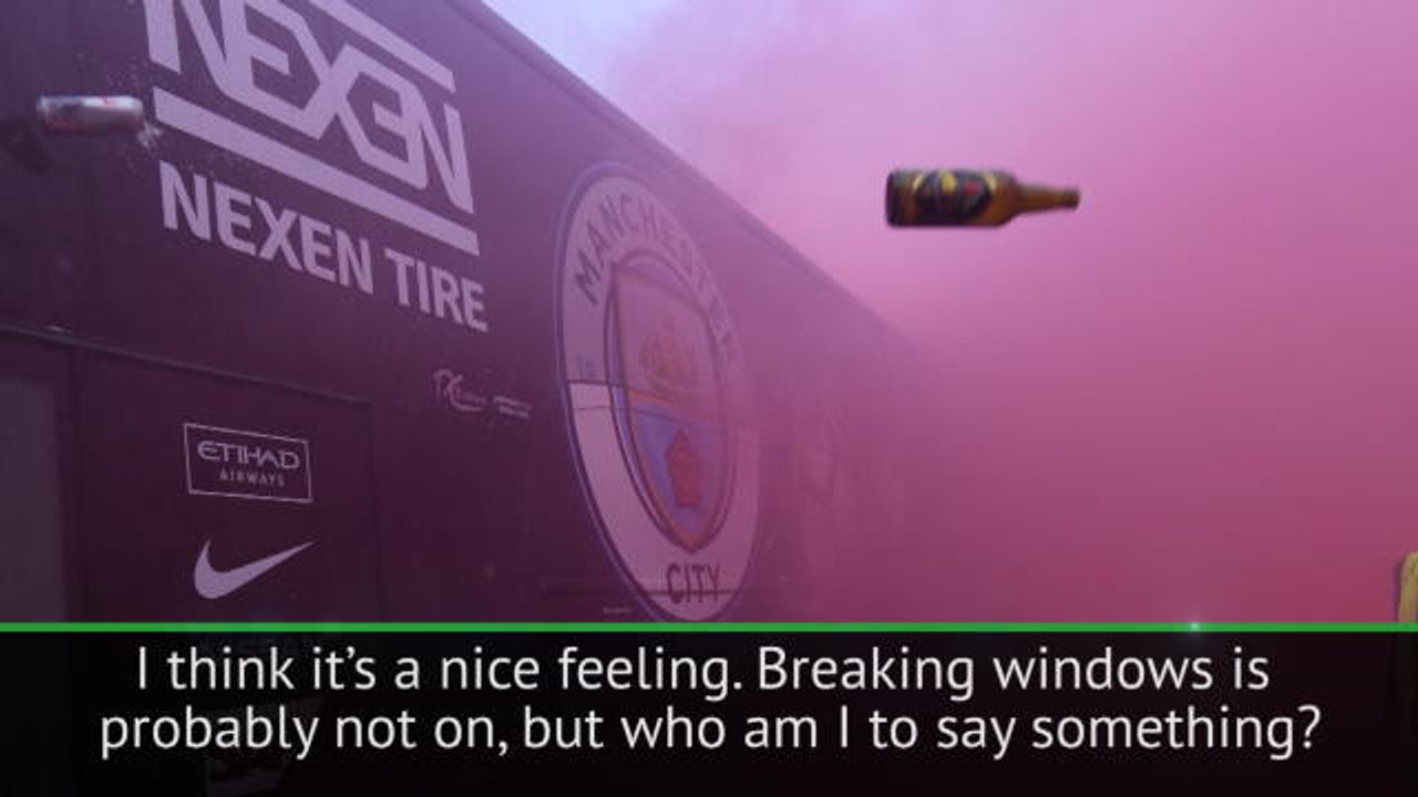 Liverpool fans bus attack was a 'nice feeling' - De Bruyne unfazed by incident