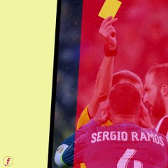L'incroyable statistique de Sergio Ramos et des cartons jaunes