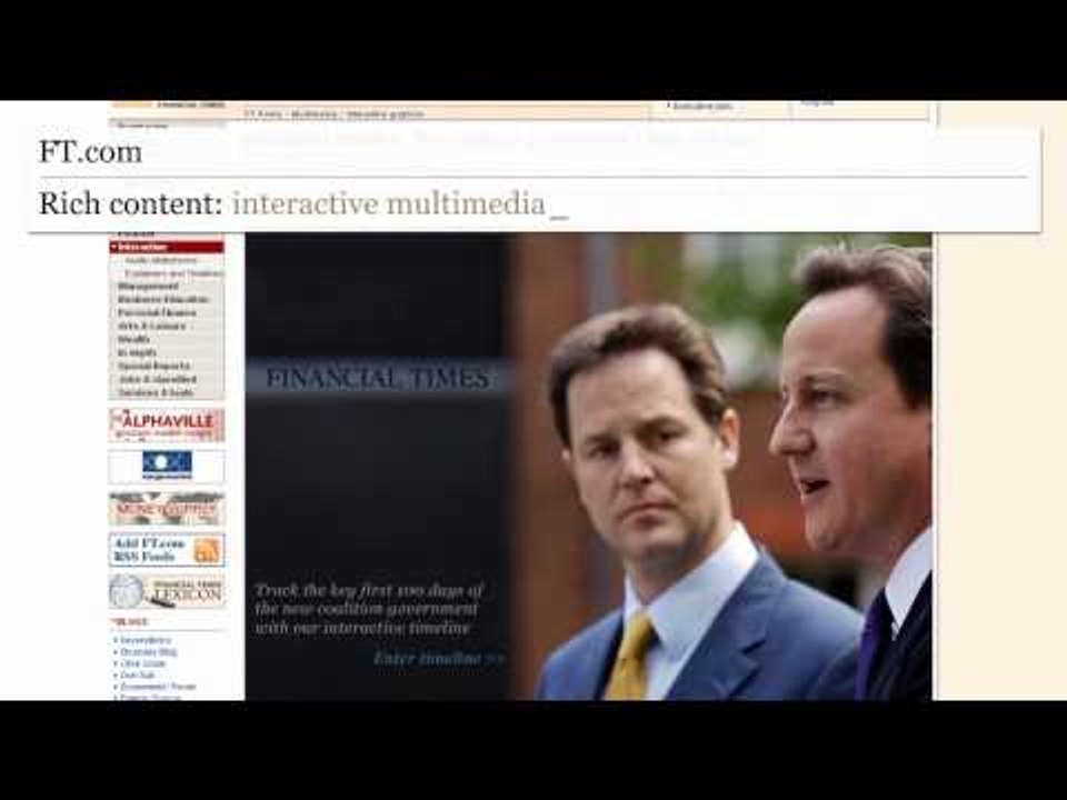 FT.com Show Reel 2010