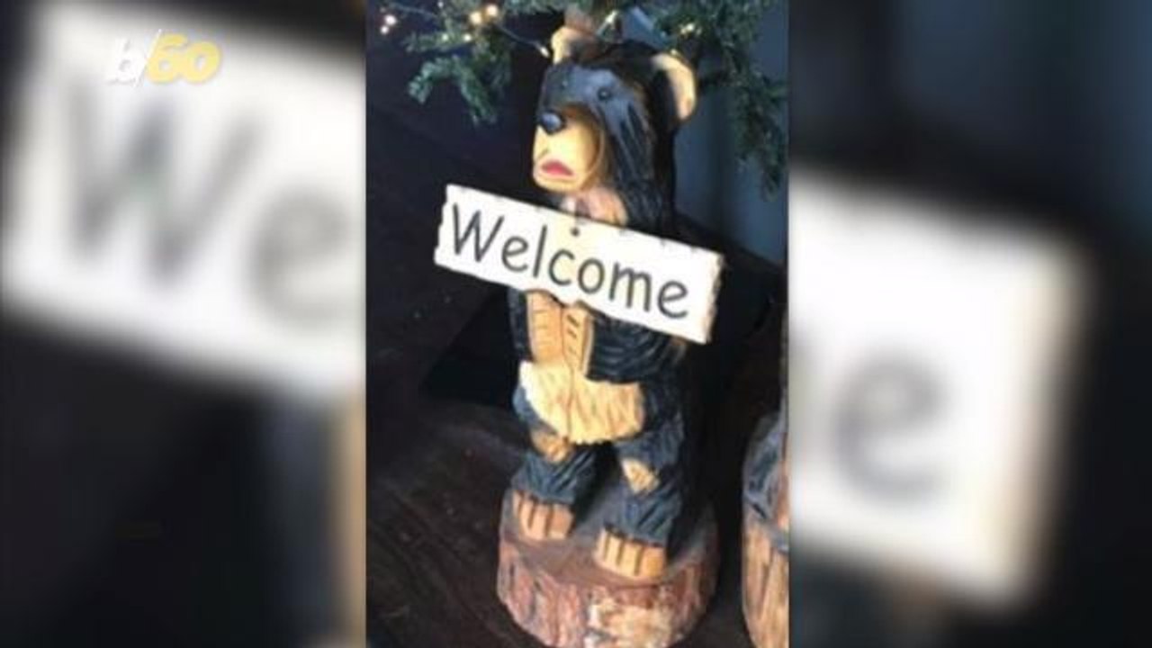 Iowa Police Hunt For Dumb Criminals Who Stole Bear Statue