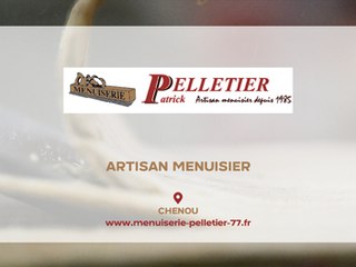 Patrick Pelletier, artisan menuisier à Chenou.
