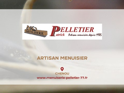 Patrick Pelletier, artisan menuisier à Chenou.