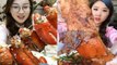 MEOGBANG BJ  COMPILATION-CHINESE FOOD-MUKBANG-Greasy Chinese Food-Beauty eat strange food-NO.115