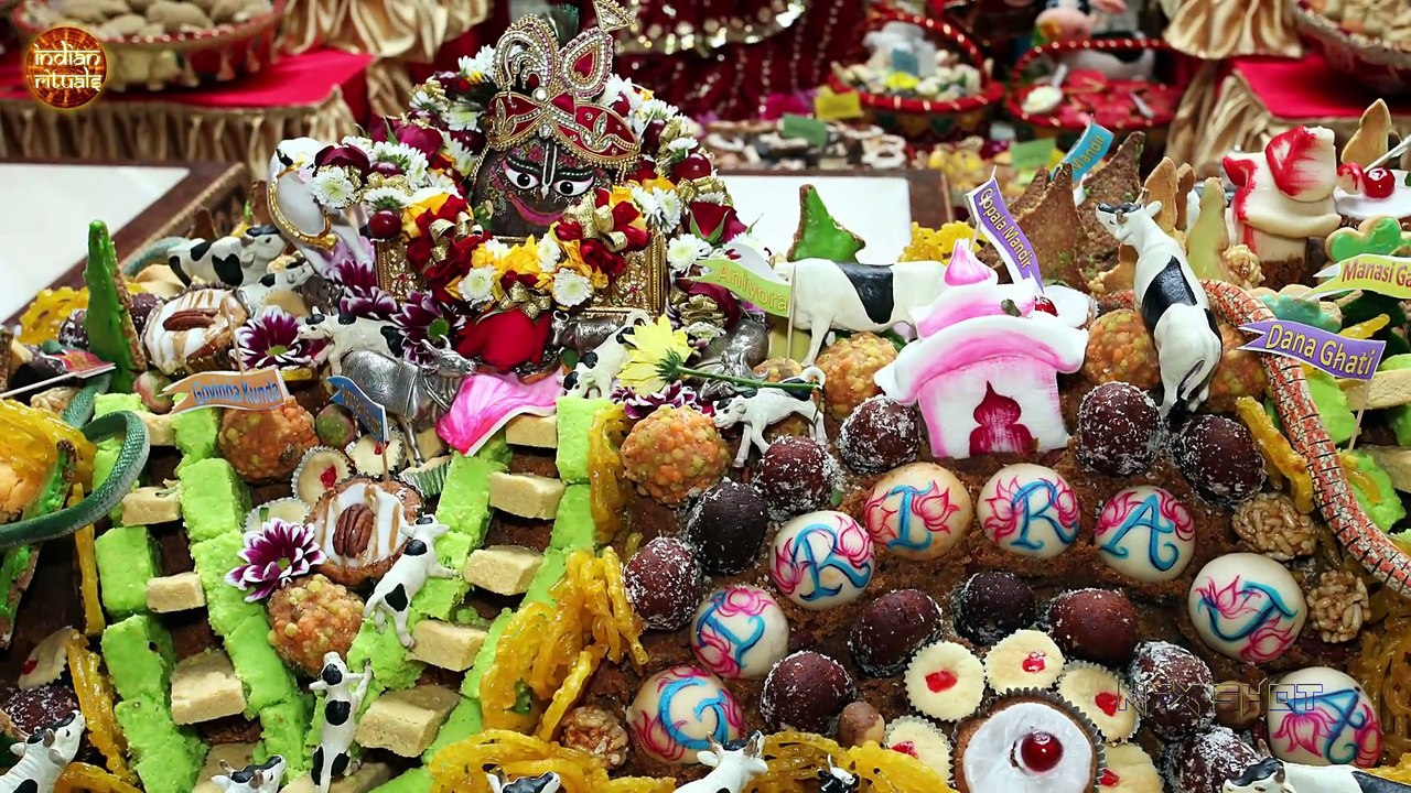 Govardhan Puja vidhi   गोवर्धन (अन्न कूट) पूजा विधि, पूजा मुहूर्त, पूजन सामग्री   Indian Rituals