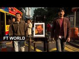 Hong Kongers march for Liu Xiaobo