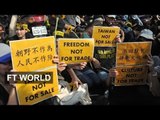 Taipei protesters object to China deal