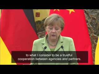 Angela Merkel indignant at claims US spy reports