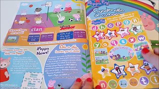 La revista oficial de PEPPA PIG con juguete de regalo - Aprendemos a contar con pegatinas de Peppa