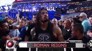Roman Reigns vs Brock Lesnar - WWE World Title Match Highlights_ WrestleMania 2015