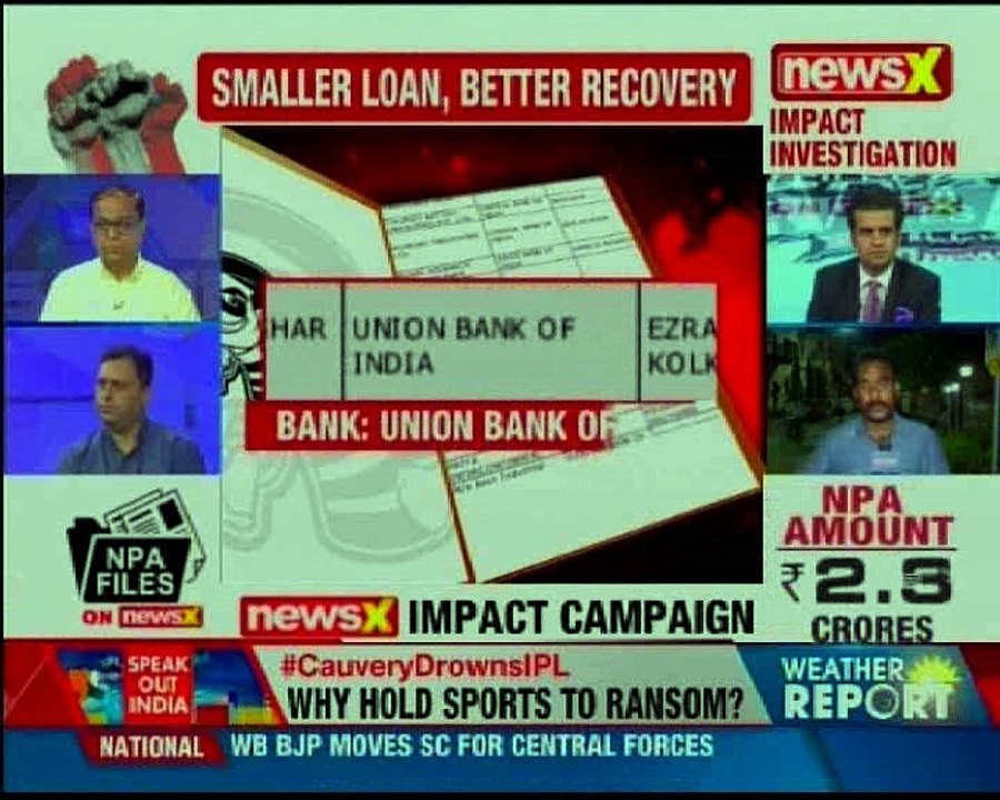 NPA files on NewsX: MA Bhairabi Himghar Pvt Ltd. owes Union Bank of India 2.8 crore rupees