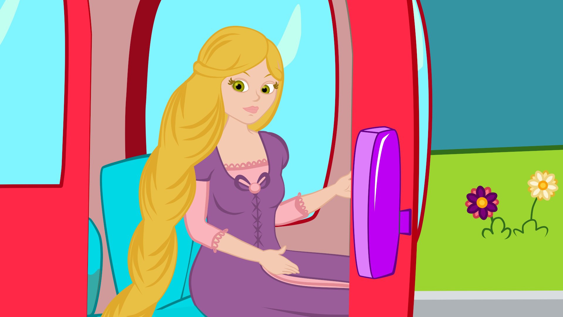 Rapunzel ile Otobüsün Tekerleği Yuvarlak - video Dailymotion