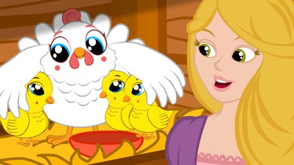 Rapunzel ile Üç Küçük Civciv