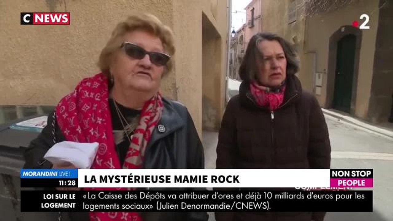 Mamie Rock affaiblie et en pleurs
