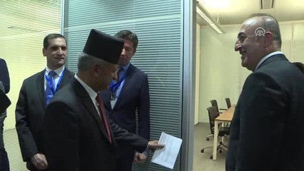 Dışişleri Bakanı Çavuşoğlu, Nepalli Mevkidaşıyla Görüştü