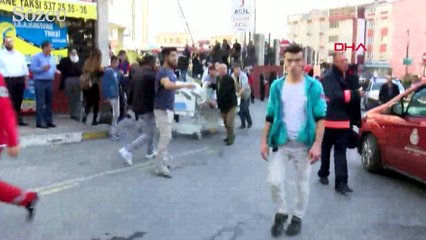 Taksim İlk Yardım’da yangın çıktı