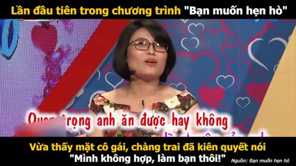 Lần đầu tiên trong chương trình "Bạn muốn hẹn hò"