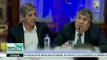 Argentina: min. de Finanzas abandona sesión bicameral