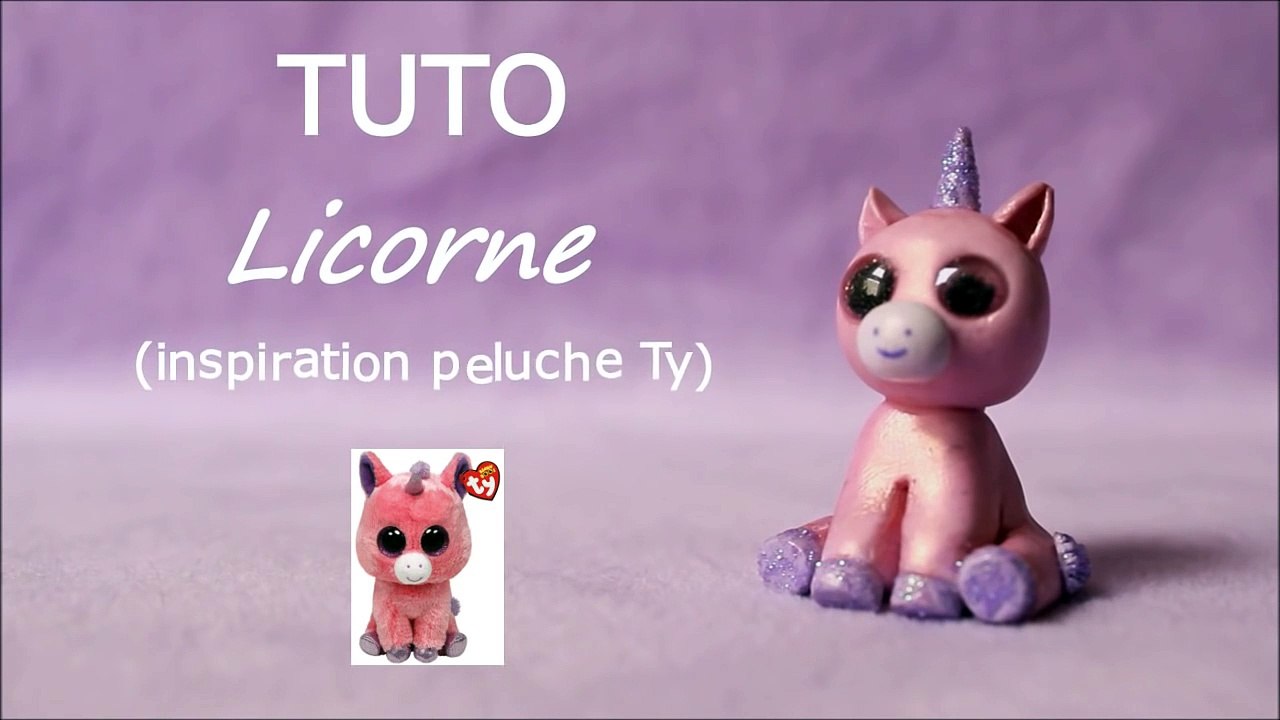 [TUTO] Licorne Ty #2 // polymer clay