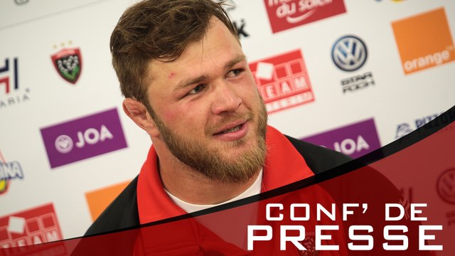 Conf' de presse d'avant-match Racing 92-Toulon J23 TOP14