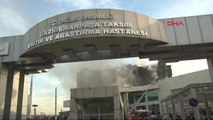 Taksim İlkyardım Hastanesinde Yangın