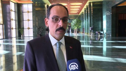 Cumhurbaşkanlığı Sözcüsü Kalın'dan Anadolu Ajansına kutlama - ANKARA