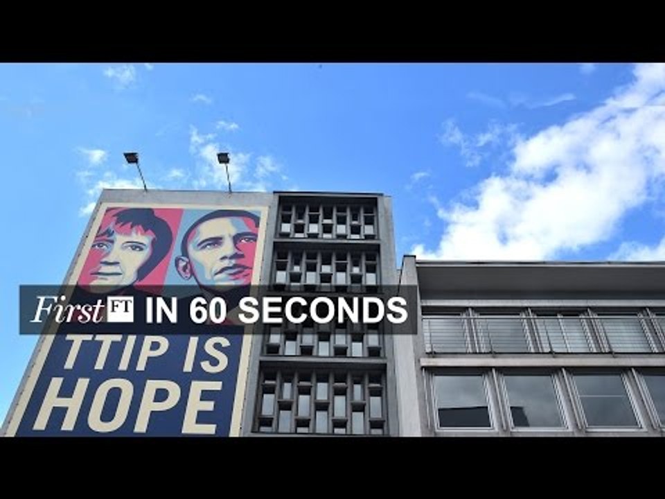 TTIP falters, Softbank sells down Alibaba stake...