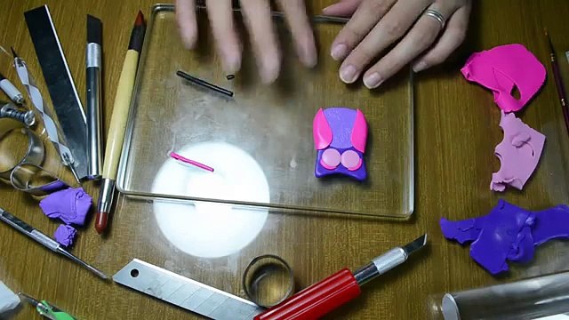 Polymer Clay Tutorial: Calamite con Gufi in pasta polimerica | How to make Owl Magnets