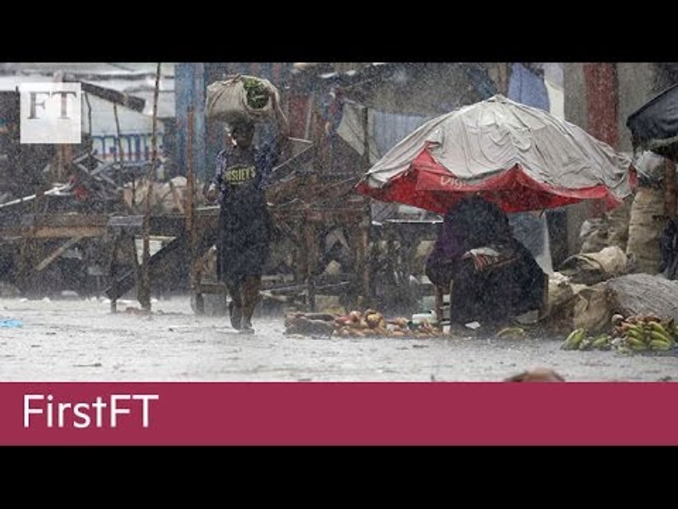 Hurricane Matthew, US VP debate | FirstFT