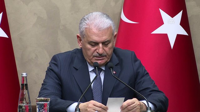 Başbakan Yıldırım - İstanbul'daki hastane yangını ve Osmangazi Üniversitesindeki saldırı - ANKARA